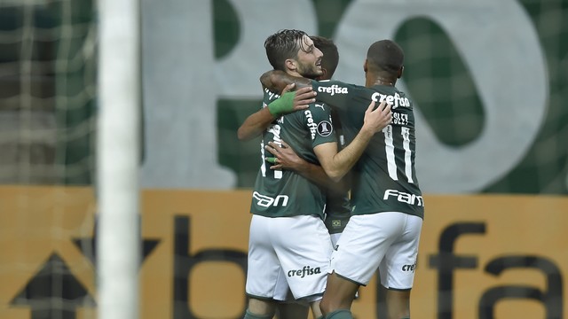 TAÇA LIBERTADORES DA AMÉRICA DE 2021. FASE DE GRUPOS. GRUPO A. PALMEIRAS-SP. BRASIL. PRIMEIRO LUGAR. UNIVERSITARIO. PERU. QUARTO LUGAR.