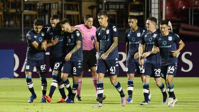 TAÇA LIBERTADORES DA AMÉRICA DE 2021. FASE DE GRUPOS. GRUPO E. QUINTA RODADA. RACING. ARGENTINA. SÃO PAULO-SP. BRASIL.