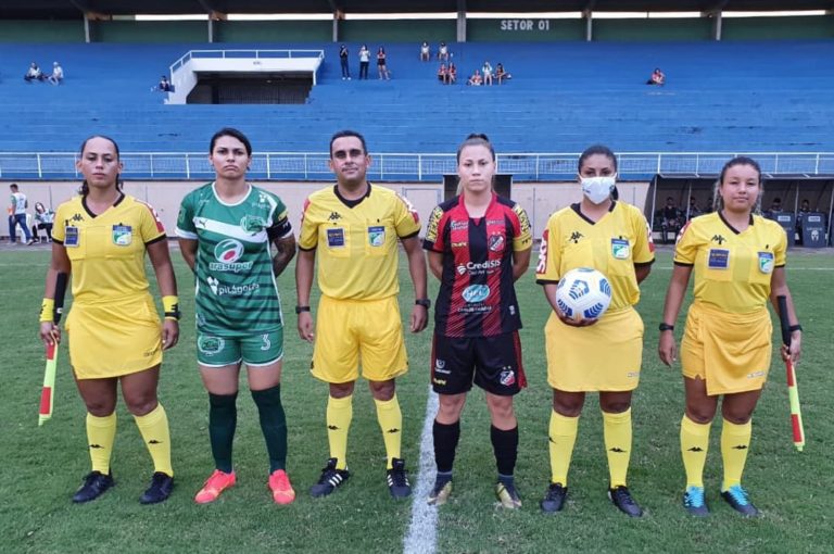 CAMPEONATO BRASILEIRO DE FUTEBOL FEMININO DA SÉRIE A2 DE 2021. PRIMEIRA FASE. GRUPO A. PRIMEIRA RODADA. REAL ARIQUEMES-RO. ASSERMURB-AC.