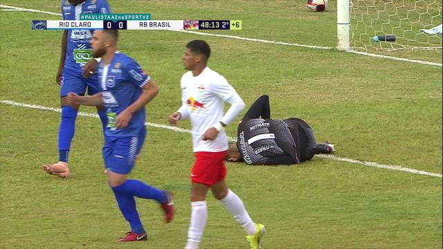 CAMPEONATO PAULISTA DA SÉRIE A2 DE 2021. QUARTAS DE FINAL. JOGO DE IDA. PRIEMIRA PARTIDA. RED BULL BRASIL-SP. RIO CLARO-SP.