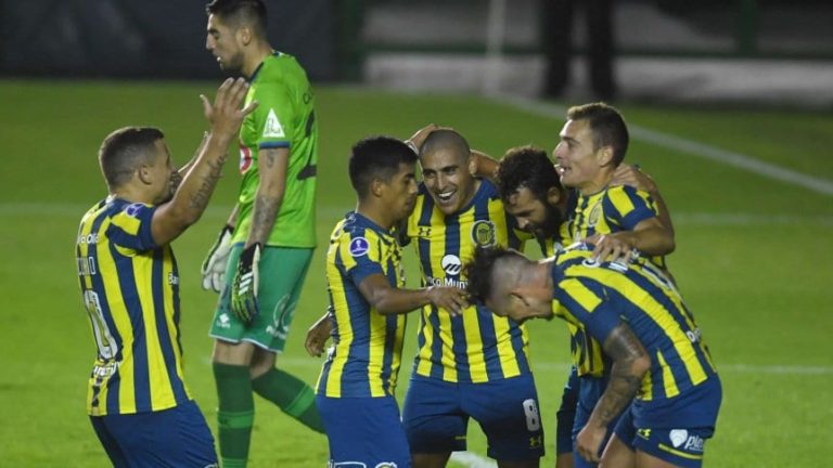 COPA SUL-AMERICANA DE 2021. FASE DE GRUPOS. GRUPO A. QUINTA RODADA. ROSARIO CENTRAL. ARGENTINA. HUACHIPATO. CHILE.