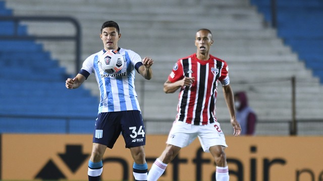 TAÇA LIBERTADORES DA AMÉRICA DE 2021. FASE DE GRUPOS. GRUPO E. TERCEIRA RODADA. SÃO PAULO-SP. BRASIL. RACING. ARGENTINA.