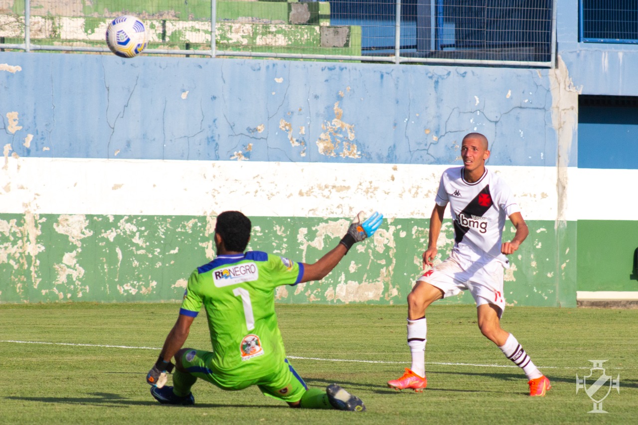 COPA DO BRASIL SUB-20 DE 2021. OITAVAS DE FINAL. JOGO DE VOLTA. SEGUNDA PARTIDA. VASCO-RJ. CLASSIFICADO. SÃO RAIMUNDO-RR. ELIMINADO.