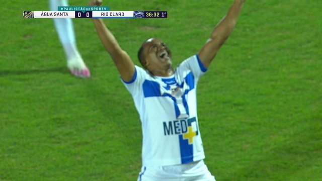 CAMPEONATO PAULISTA DA SÉRIE A2 DE 2021. SEMIFINAL. JOGO DA VOLTA. SEGUNDO JOGO. ÁGUA SANTA-SP. CLASSIFICADO. RIO CLARO-SP. ELIMINADO.