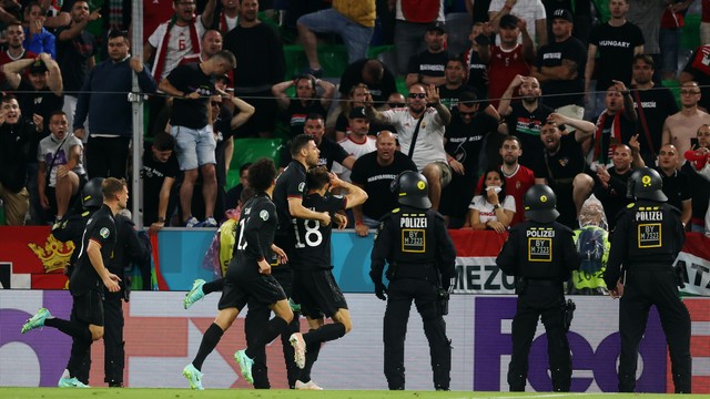 EUROCOPA DE 2020.2021. PRIMEIRA FASE. GRUPO F. TERCEIRA RODADA. ALEMANHA. SEGUNDO LUGAR. HUNGRIA. QUARTO LUGAR.