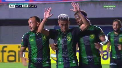 CAMPEONATO BRASILEIRO DA SÉRIE A DE 2021. PRIMEIRA FASE. OITAVA RODADA. AMÉRICA-MG. BAHIA-BA.