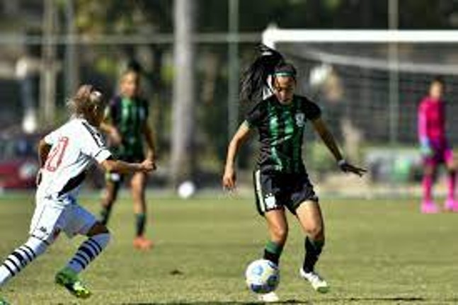 CAMPEONATO BRASILEIRO DE FUTEBOL FEMININO DA SÉRIE A2 DE 2021. OITAVAS DE FINAL. JOGO DE IDA. PRIMEIRA PARTIDA. VASCO-RJ. AMÉRICA-MG.