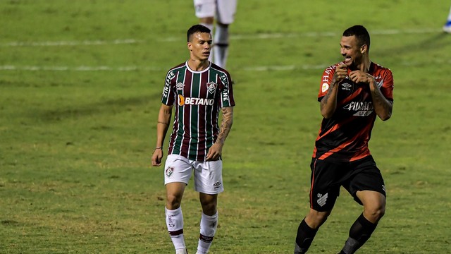 CAMPEONATO BRASILEIRO DA SÉRIE A DE 2021. PRIEMIRA FASE. OITAVA RODADA. ATHLETICO-PR. FLUMINENSE-RJ.