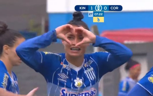 CAMPEONATO BRASILEIRO DE FUTEBOL FEMININO DA SÉRIE A1 DE 2021. PRIMEIRA FASE. AVAÍ/KINDERMANN-SC. OITAVO LUGAR. CORINTHIANS-SP. PRIMEIRO LUGAR.