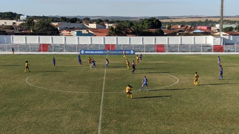 CAMPEONATO BRASIELIROD E FUTEBOL FEMININO DA SÉRIE A2 DE 2021. OITAVAS DE FINAL. JOGO DE IDA. PRIMEIRA PARTIDA. ALIANÇA-GO. ESMAC-PA.