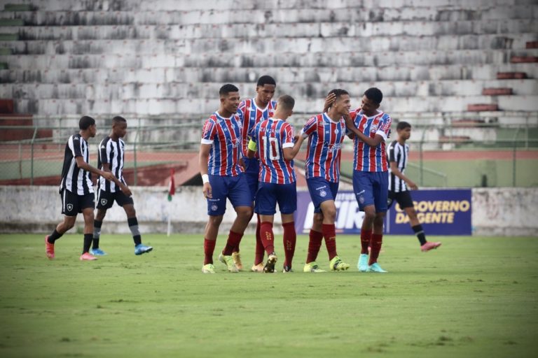 CAMPEONATO BRASIELIRO DE FUTEBOL SUB-17 DE 2021. PRIMEIRA FASE. OITAVA RODADA. GRUPO A. BOTAFOGO-RJ. BAHIA-BA.