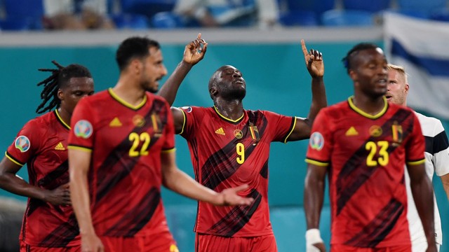EUROCOPA DE 2020.2021. PRIMEIRA FASE. TERCEIRA RODADA. GRUPO B. BÉLGICA. PRIMEIRO LUGAR. FINLÂNDIA. TERCEIRO LUGAR.