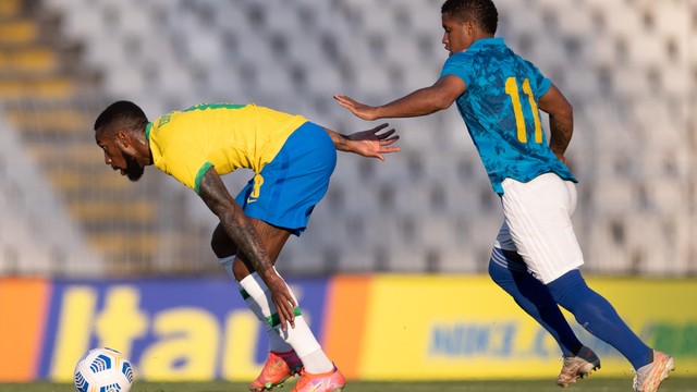 AMISTOSOS DA SELEÇÃO BRASILEIRA. BRASIL. SUB-24. CABO VERDE.