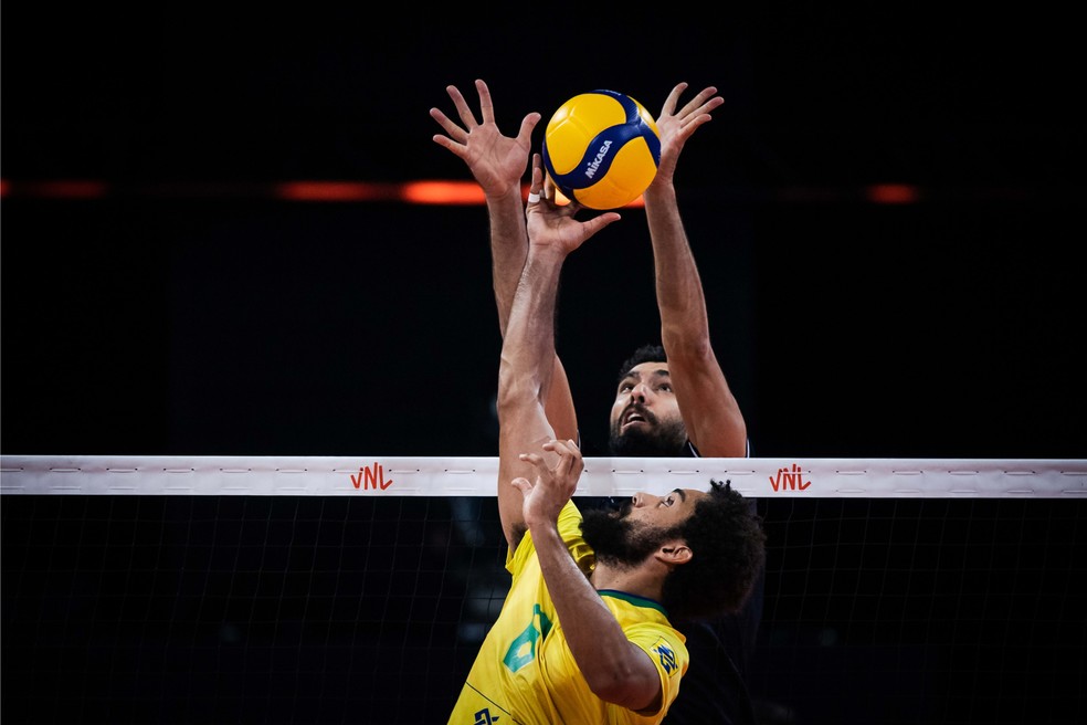 LIGA DAS NAÇÕES DE VÔLEI MASCULINO. BRASIL IRÃ.