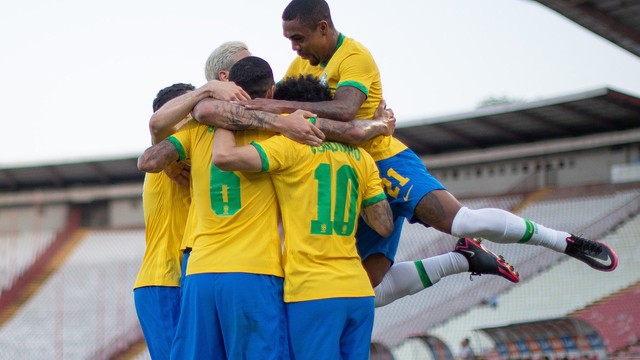 AMISTOSO. BRASIL. SÉRVIA. AMISTOSO JOGOS OLÍMPICOS. TÓQUIO. 2021.