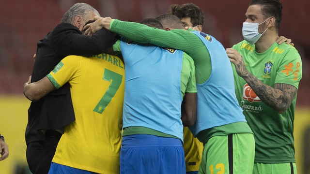 ELIMINATÓRIAS DA SUL-AMERICANA. COPA DO MUNDO DE 2022. CATAR. PRIEMIRA FASE. SÉTIMA RODADA. BRASIL. EQUADOR. CONMEBOL. CONFEDERAÇÃO SUL-AMERICANA DE FUTEBOL.