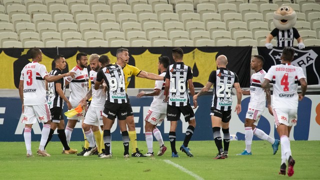 CAMPEONATO BRASILEIRO DA SÉRIE A DE 2021. PRIMEIRA FASE. SÉTIMA RODADA. SÃO PAULO-SP. CEARÁ-CE.