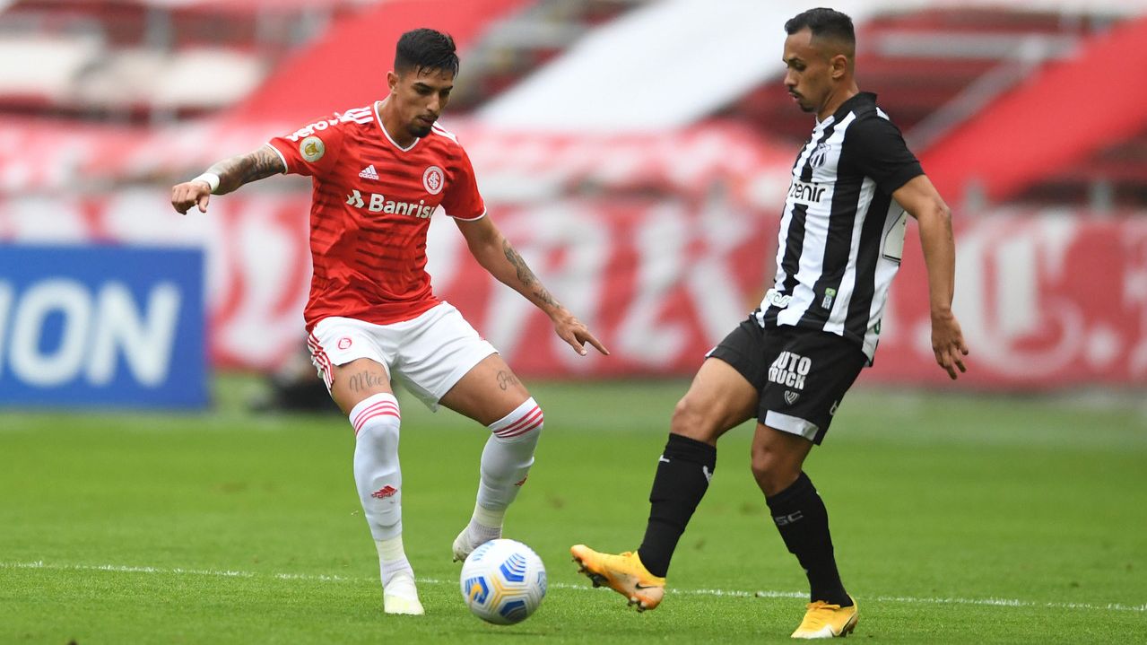 CAMPEONATO BRASILEIRO DA SÉRIE A D E2021. PRIMEIRA FASE. QUINTA RODADA. CEARÁ-CE. INTERNACIONAL-RS.