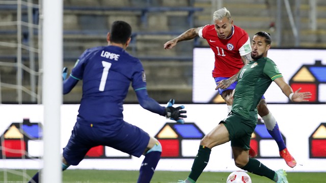 ELIMINATÓRIAS DA COPA DO MUNDO DE 2021. PRIEMIRA FASE. OITAVA RODADA. CHILE. BOLÍVIA.
