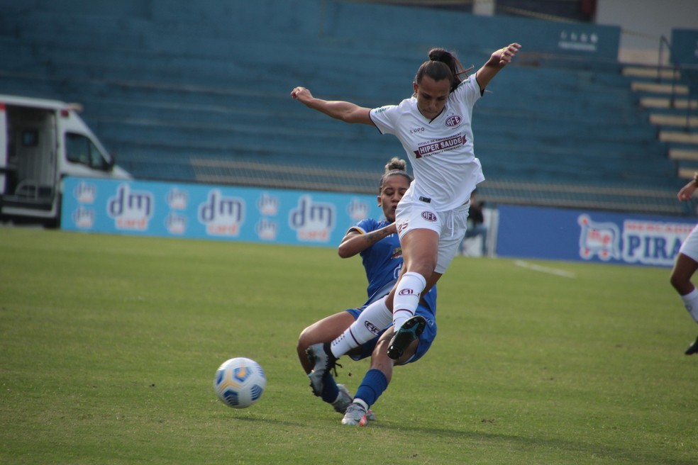 CAMPEONATO BRASILEIRO DE FUTEBOL FEMININO DA SÉRIE A1 D E2021. PRIMEIRA FASE. DÉCIMA QUARTA RODADA. FERROVIÁRIA-SP. SÃO JOSÉ-SP.