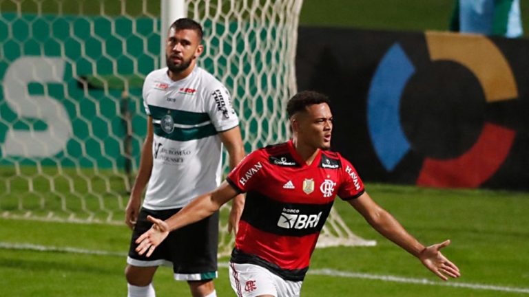 COPA DO BRASL DE 2021. TERCEIRA FASE. PRIEMIRA FASE. JOGO DE IDA. CORITIBA-PR. FLMENGO-RJ.