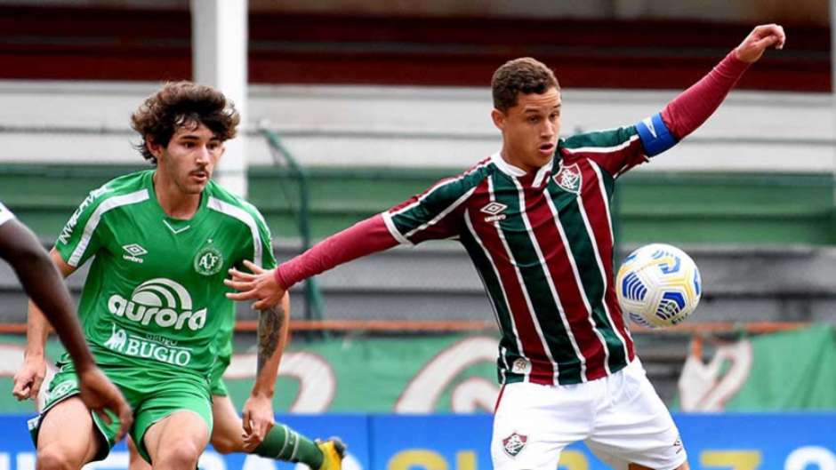 CAMPEONATO BRASILEIRO DE FUTEBOL SUB-17 DE 2021. PRIMEIRA FASE. OITAVA RODADA. GRUPO B. FLUMINENSE-RJ. CHAPECOENSE-SC.