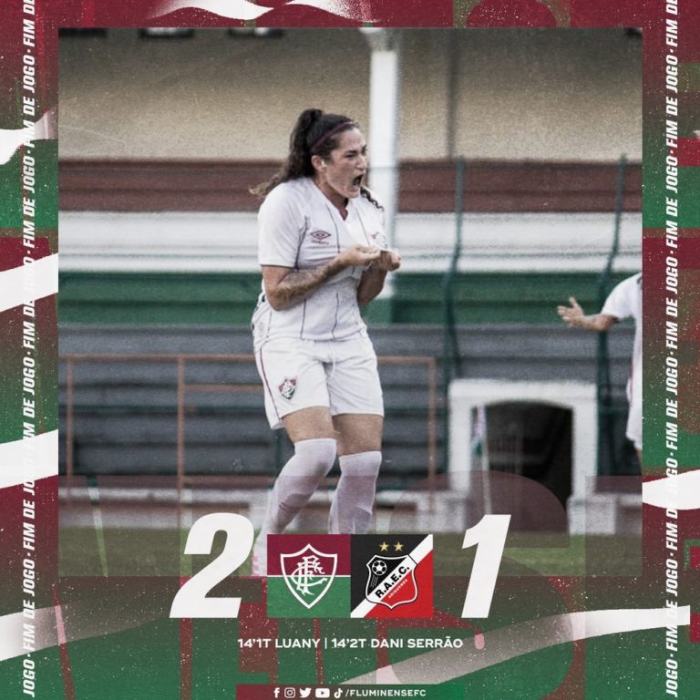 CAMPEONATO BRASILEIRO DE FUTEBOL FEMININO DA SÉRIE A2 DE 2021. OITAVAS DE FINAL. JOGO DE IDA. PRIEMIRA PARTIDA. FLUMINENSE-RJ. REAL ARIQUEMES-RO.