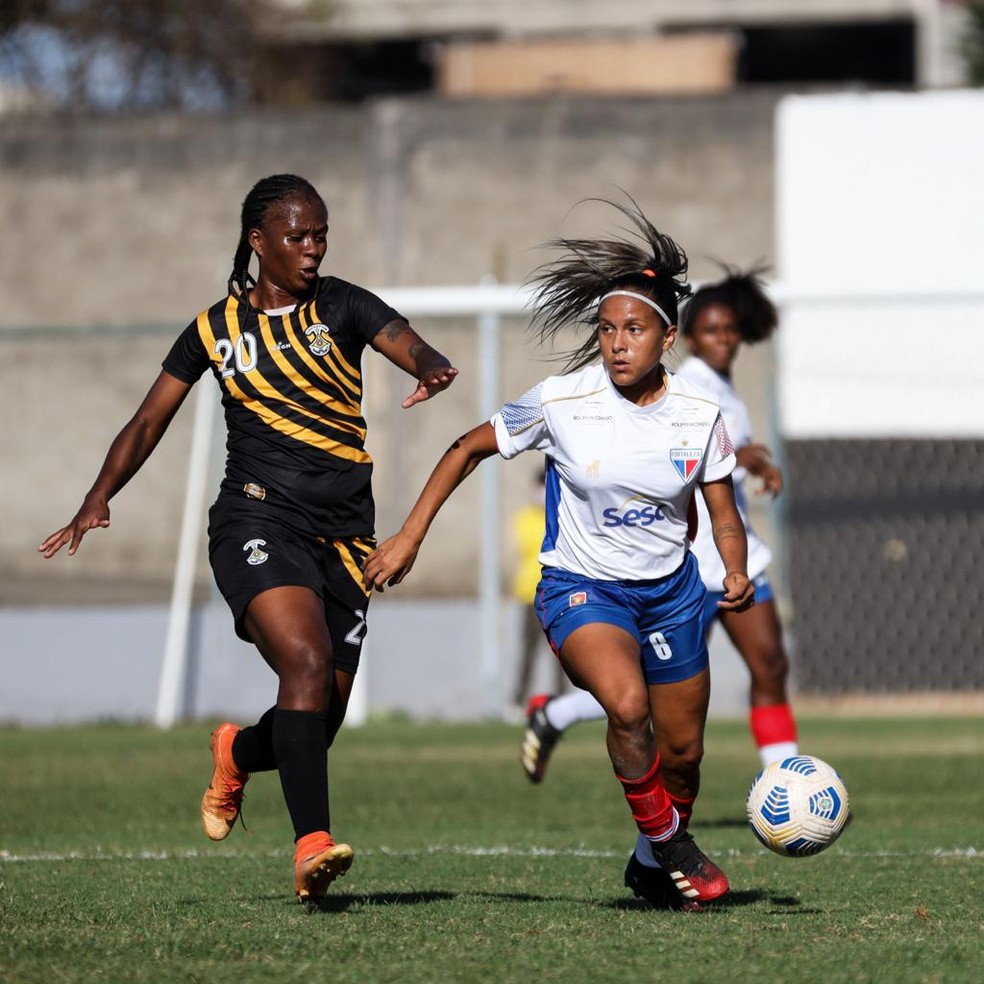 CAMPEONATO BRASILEIRO DE FUTEBOL FEMININO DA SÉRIE A2 DE 2021. OITAVAS DE FINAL. JOGO DE IDA. PRIMEIRA PARTIDA. FORATLEZA-CE. CRESSPOM-DF.