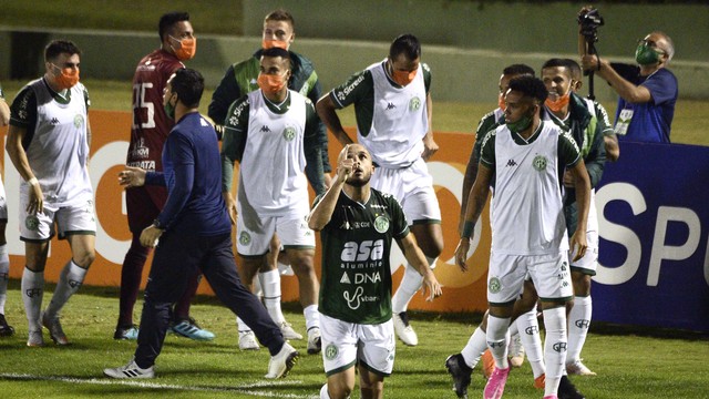 CAMPEONATO BRASILEIRO DA SÉRIE B DE 2021. PRIMEIRA FASE. QUINTA RODADA. GUARANI-SP. PONTE PRETA-SP.