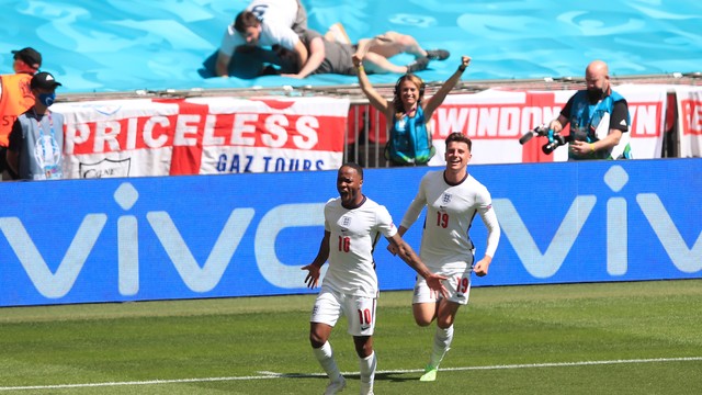 EUROCOPA DE 2021. PRIMEIRA FASE. PRIMEIRA RODADA. GRUPO D. INGLATERRA. CROÁCIA.