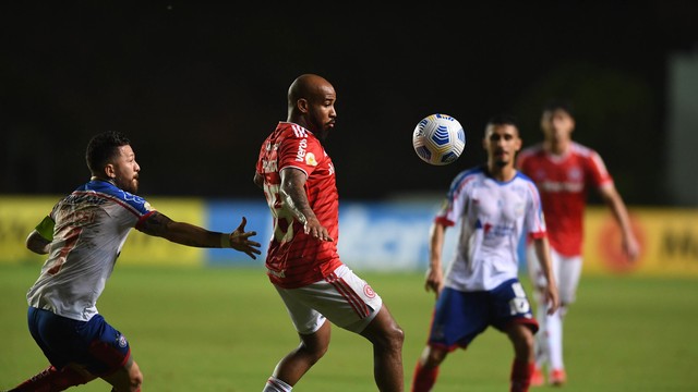 CAMPEONATO BRASILEIRO DA SÉRIE A DE 2021. PRIMEIRA FASE. TERCEIRA RODADA. INTERNACIONAL-RS. BAHIA-BA.