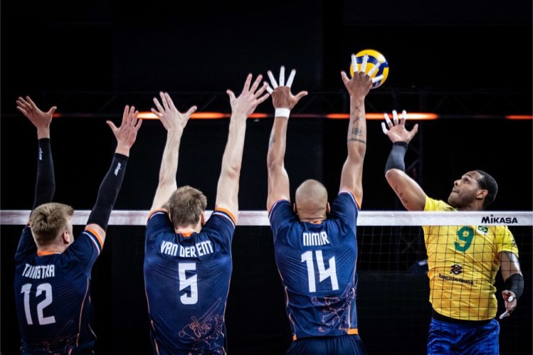 BRASIL. HOLANDA. LIGA DAS NAÇÕES DE VÔLEI MASCULINO.