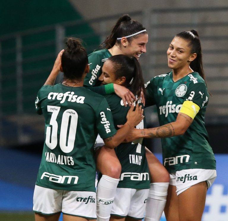 CAMPEONATO BRASILEIRO DE FUTEBOL FEMININO DA SÉRIE A1 DE 2021. PRIMEIRA FASE. DÉCIMA QUARTA RODADA. PALMEIRAS-SP. NAPOLI-SC.