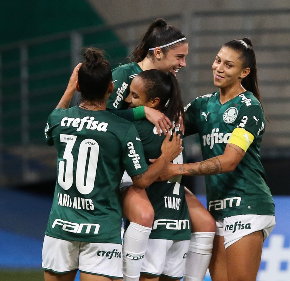 CAMPEONATO BRASILEIRO DE FUTEBOL FEMININO DA SÉRIE A1 DE 2021. PRIMEIRA FASE. DÉCIMA QUARTA RODADA. PALMEIRAS-SP. NAPOLI-SC.