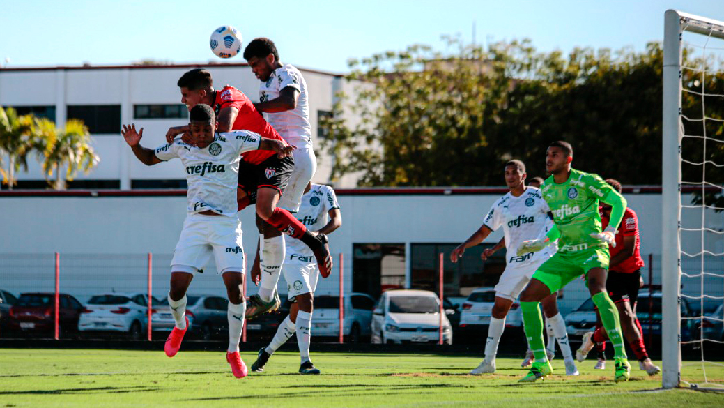 CAMPEONATO BRASILEIRO DE FUTEBOL SUB-20 DE 2021. PRIMEIRA FASE. PRIEMIRA RODADA. PALMEIRAS-SP. ATLÉTICO-GO.