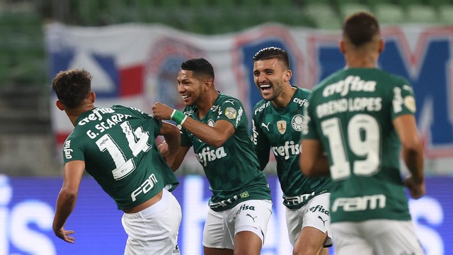 CAMPEONATO BRASILEIRO DA SÉRIE A DE 2021. PRIMEIRA FASE. SÉTIMA RODADA. PALMEIRAS-SP. BAHIA-BA.