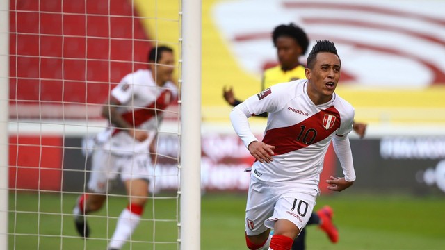 ELIMINATÓRIAS SUL-AMERICANA DA CONMEBOL. CONFEDERAÇÃO SUL-AMERICANA DE FUTEBOL. COPA DO MUNDO DE 2022. PRIEMIRA FASE. OITAVA RODADA. PERU. EQUADOR.