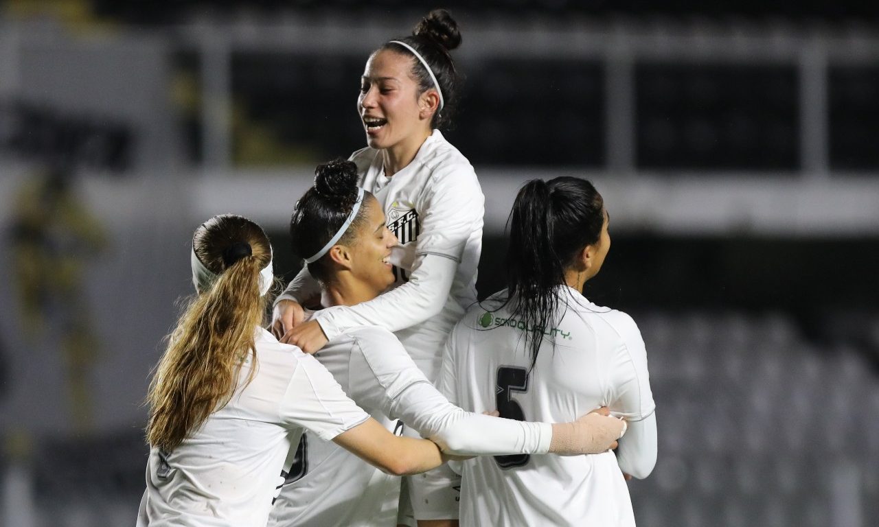 CAMPEONATO BRASILEIRO DE FUTEBOL FEMININO DA SÉRIE A1 DE 2021. PRIMEIRA FASE. DÉCIMA QUARTA RODADA. SANTOS-SP. BOTAFOGO-RJ.