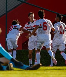CAMPEONATO BRASIELRIO DE FUTEBOL SUB-17 DE 2021. PRIMEIRA FASE. SÉRIMA RODADA. GRUPO A. SÃO PAULO-SP. BAHIA-BA.