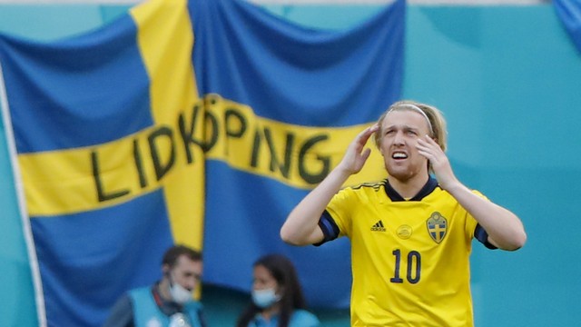 EUROCOPA DE 2020. 2021. PRIMEIRA FASE. SEGUNDA RODADA. GRUPO E. SUÉCIA. ESLOVÁQUIA.