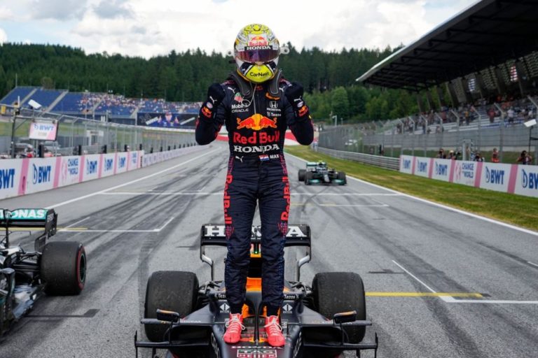 MAX VERSTAPPEN. VITÓRIA. GRANDE PRÊMIO DA ESTÍRIA.