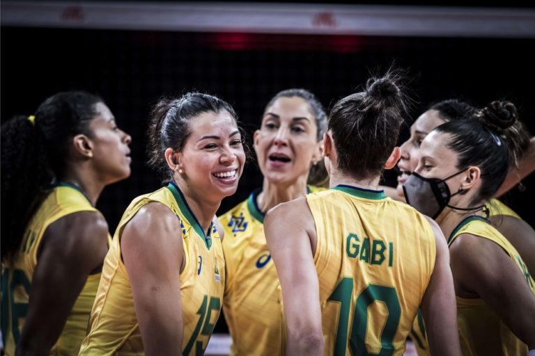 LIGA DAS NAÇÕES. FEMININO. BRASIL. COREIA DO SUL.