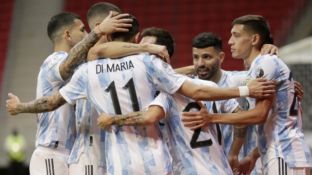 COPA AMÉRICA DE 2021. PRIMEIRA FASE. TERCEIRA RODADA. GRUPO A. ARGENTINA. PARAGUAI.