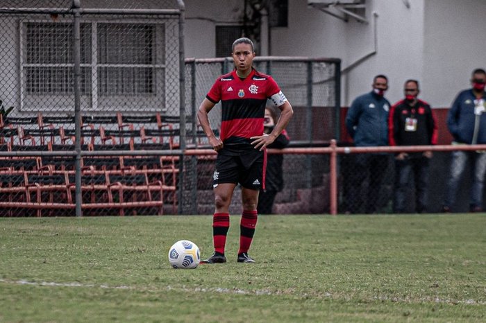 CAMPEONATO BRASILEIRO DE FUTEBOL FEMININO DA SÉRIE A1 D E2021. PRIMEIRA FASE. DÉCIMA QUARTA RODADA. FLAMENGO-RJ. AVAÍ/KINDERMANN-SC.