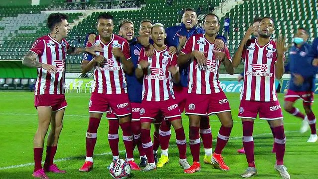 CAMPEONATO BRASILEIRO DA SÉRIE B DE 2021. PRIMEIRA FASE. TERCEIRA RODADA. NÁUTICO-PE. GUARANI-SP.