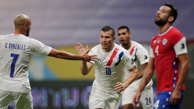 COPA AMÉRICA DE 2021. PRIEMIRA FASE. GRUPO A. QUARTA RODADA. PARAGUAI. CHILE.