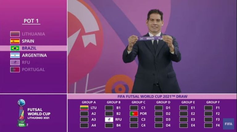 COPA DO MUNDO DE FUTSAL DE 2021. LITUÂNIA.