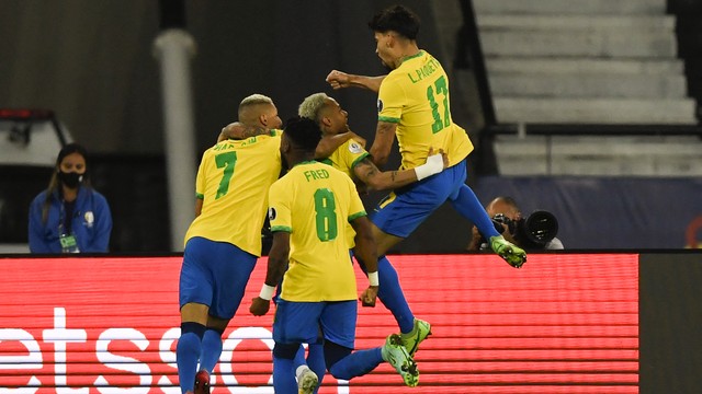 COPA AMÉRICA DE 2021. QUARTAS DE FINAL. JOGO ÚNICO. PARTIDA ÚNICA. BRASIL. CLASSIFICADO. CHILE. ELIMINADO. SEMIFINAL. PARTIDA ÚNICA. JOGO ÚNICO. BRASIL. PERU. ESTÁDIO NILTON SANTOS. RIO DE JANEIRO.