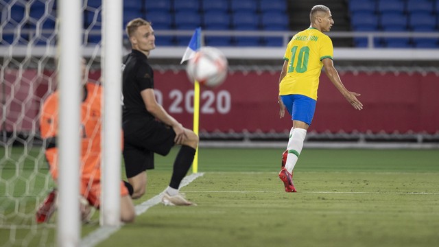 JOGOS OLÍMPICOS DE TÓQUIO DE 2020. 2021. PRIMEIRA FASE. FUTEBOL MASCULINO. GRUPO D. PRIMEIRA RODADA. BRASIL. ALEMANHA.
