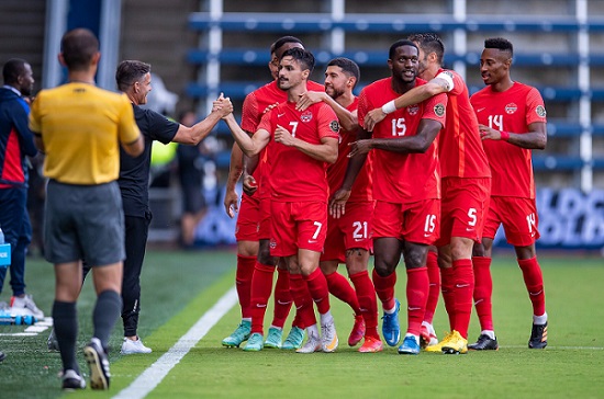 COPA OURO DE 2021. PRIMEIRA FASE. SEGUNDA RODADA. GRUPO B. CANADÁ. HAITI.